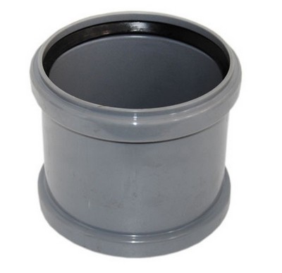 Mufă PP Aquer, d40, gri