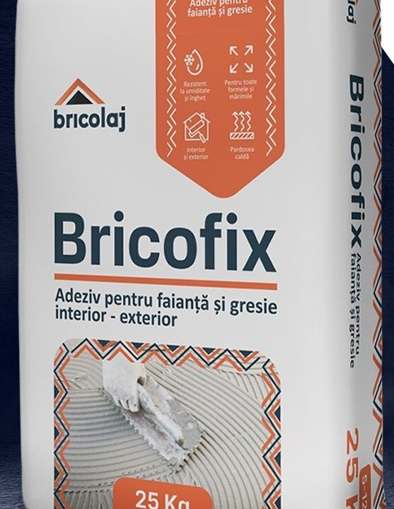 Adeziv pentru plăci ceramice BricoFix, 25 kg