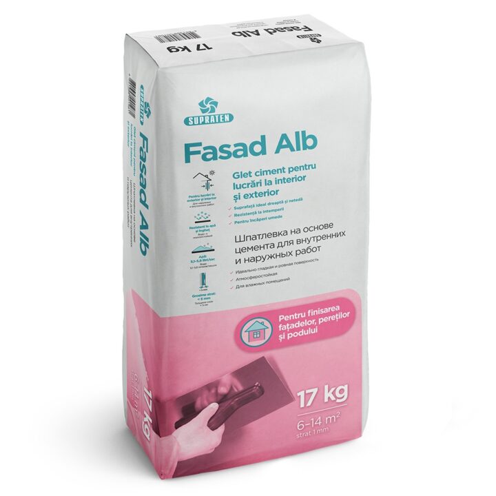 Glet pe bază de ciment BricoFasad, 25 kg